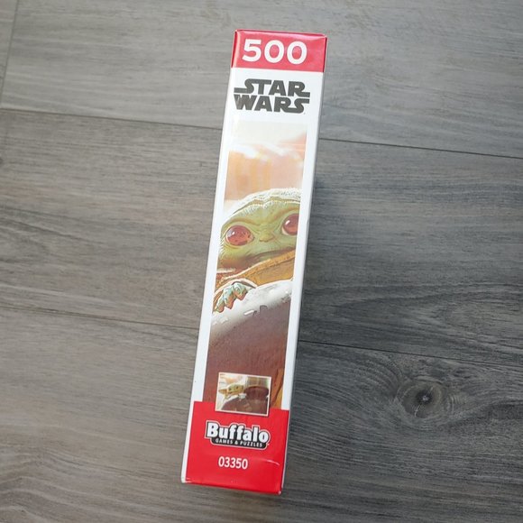 NEW Star Wars The Mandalorian The Child Baby Yoda 500 Piece Buffalo Games Puzzle - Picture 5 of 6